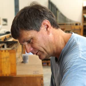 Marc Liese, Seasonal Staff at Leek Pipe Organ Company, Berea, Ohio