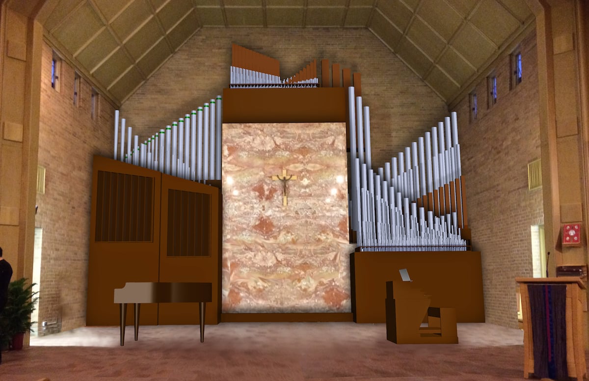 Concept Design of Pipe Organ by Organ Builder James Leek & Designer Juhi S.