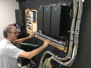 James Leek, Finishing install of Pipe Organ Chamber Control System